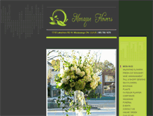 Tablet Screenshot of monaqueflowers.com
